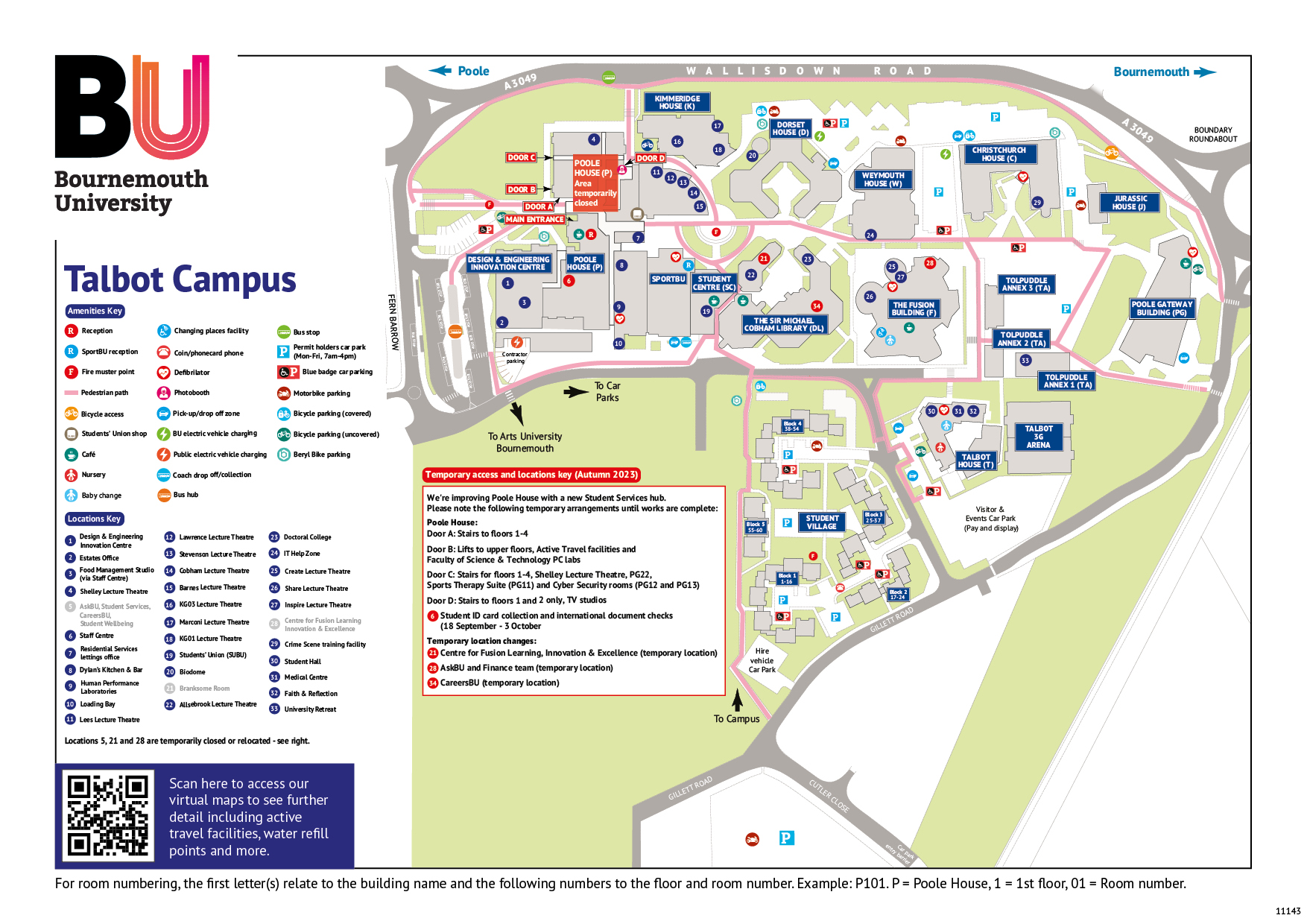 11143 ESTATES Campus Map A4 COMBINED AUTUMN TEMP V3.0 TC 